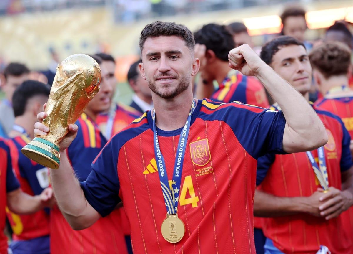 Aymeric Laporte of Spain