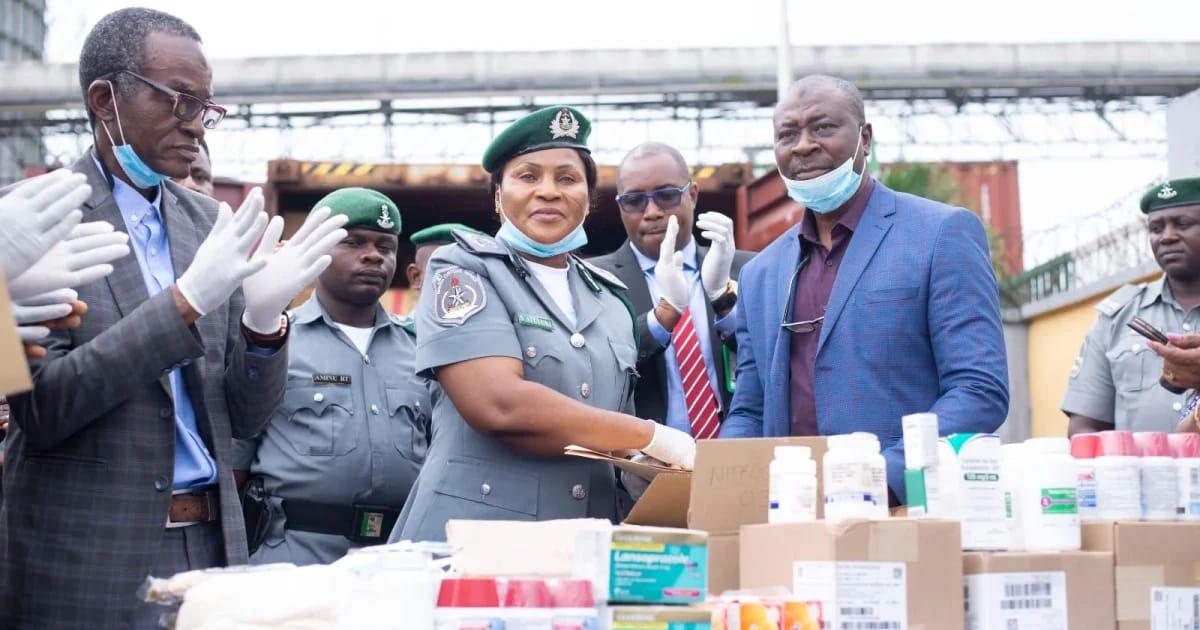 Customs Intercepts ₦59 Million Worth of Expired Drugs, Transfers to NAFDAC
