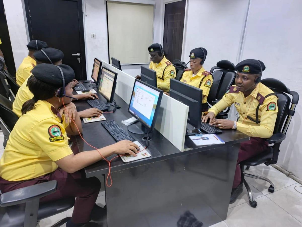 LASTMA control room, where traffic management operations are coordinated