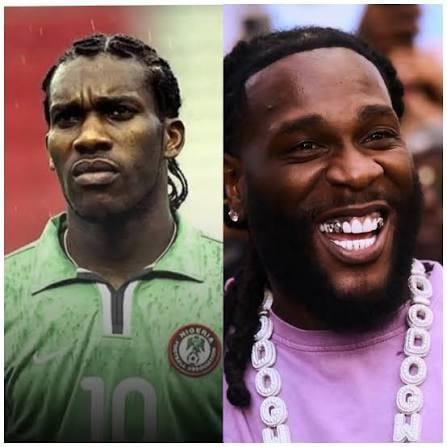 Burna Boy Crowns Jay-Jay Okocha as Football's Greatest, Snubs Messi and Ronaldo