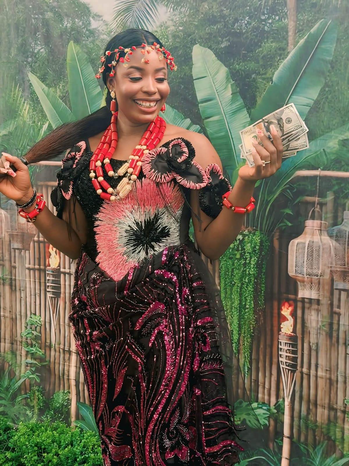 My bride price was paid in dollars - Nigerian woman celebrates and addresses mockers as she remarries after two children from failed marriage