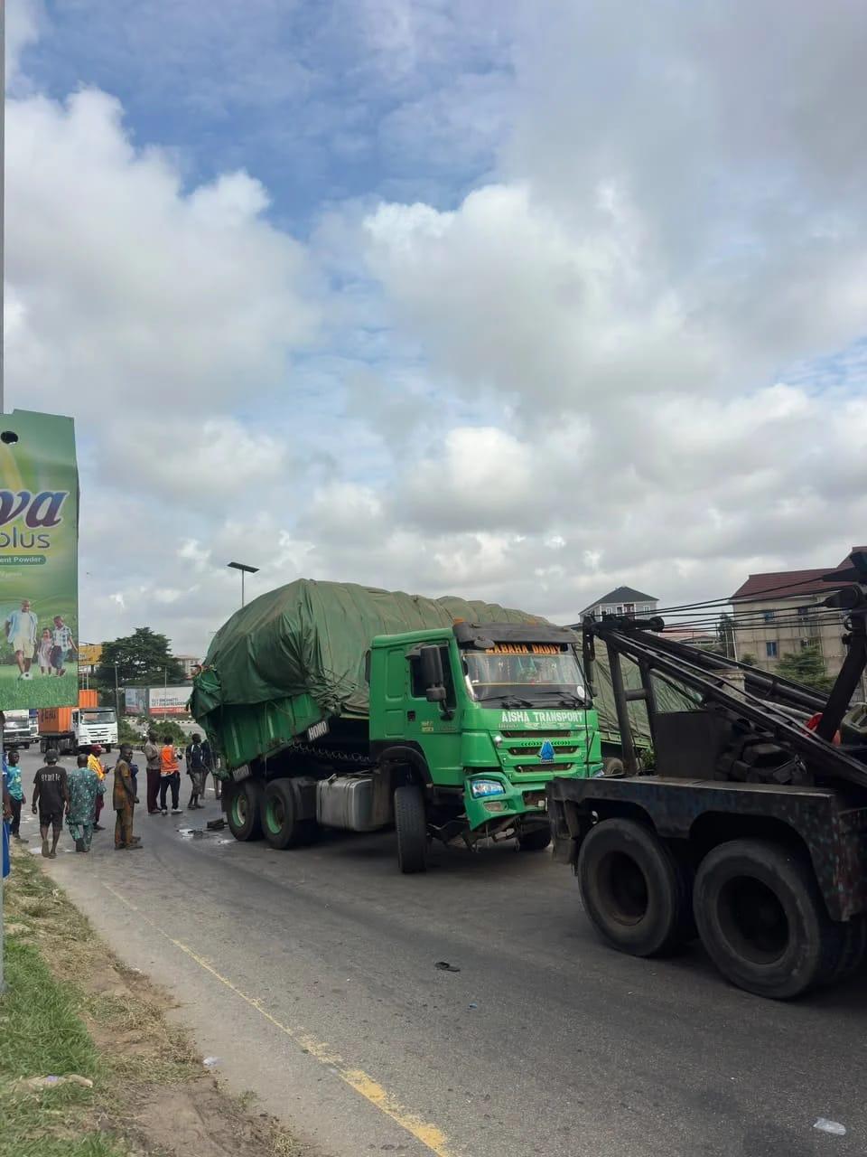 Lagos Traffic Grinds to Halt After Dual Accidents on Gbagada Expressway