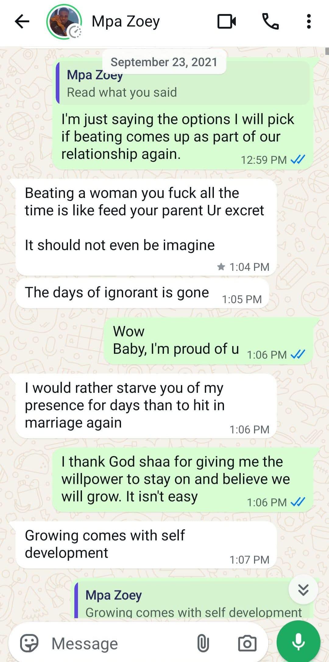 The woman alleged that her husband had non-consensual sex with her when she was still recovering from childbirth