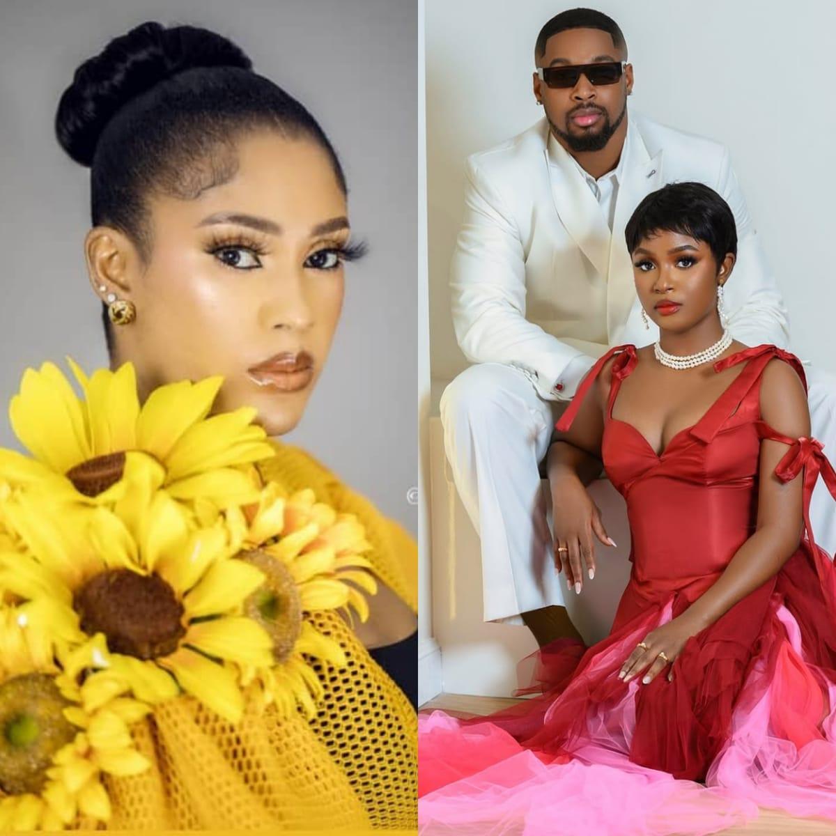 Sandra Okagbue Calls On Sheggz to Remove Ex-Girlfriend Bella's Photos