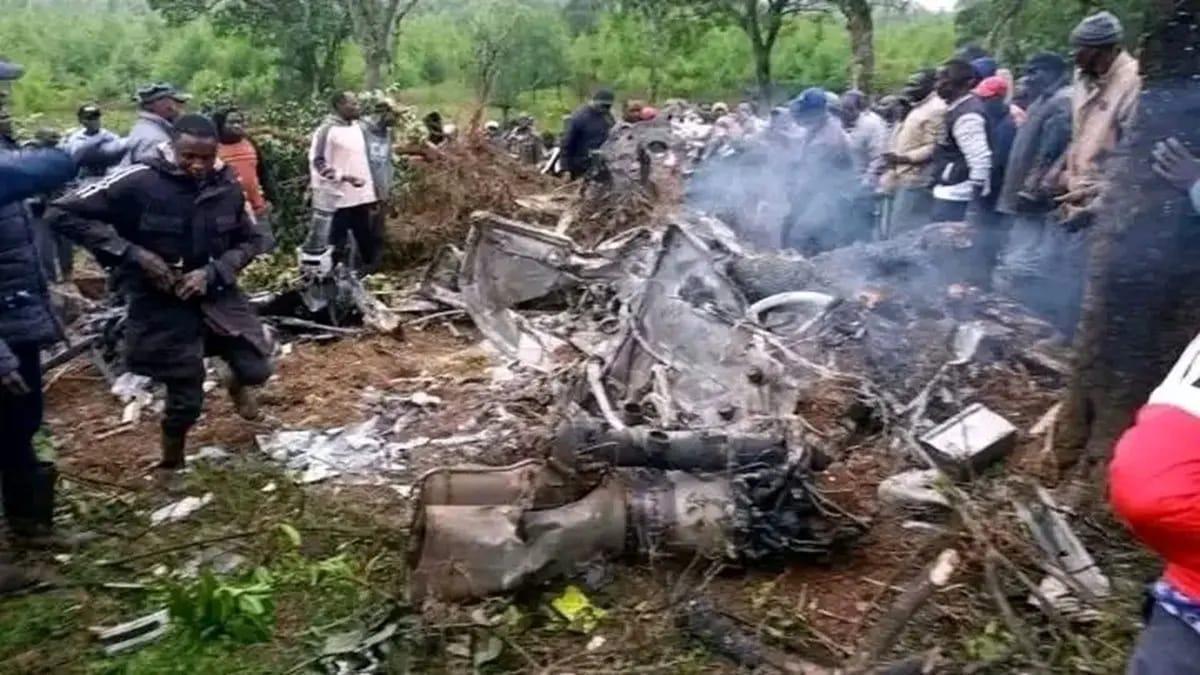 Seven Tourists Perish in Kenya Helicopter Crash at Lolokwe Mountain
