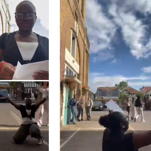 Joyful Reaction to GCSE Success Makes UK Nigerian Student Viral