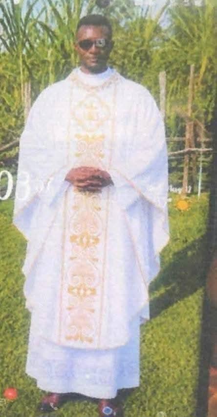 Jones Bogonko Onchonga, a married father of two, accused of posing as a Catholic priest in Turkana County, Kenya.