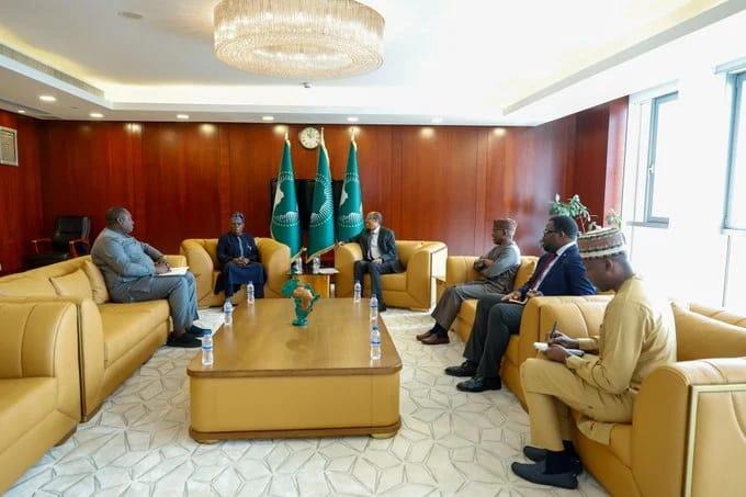 Olusegun Obasanjo engaged in discussions concerning continental peace and stability.