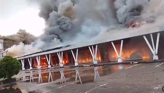 Calabar's SPAR Mall Gutted by Raging Inferno