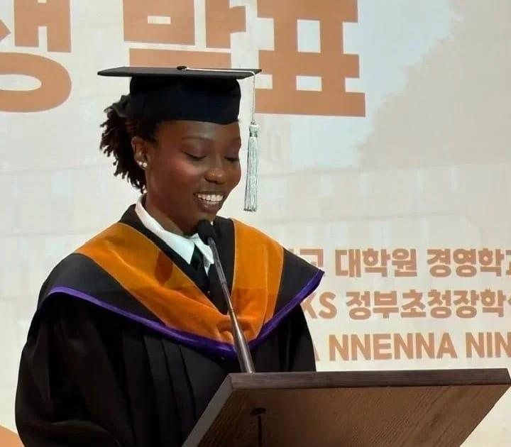 Nigerian Student's K-Drama Passion Leads to Valedictorian Honour in South Korea