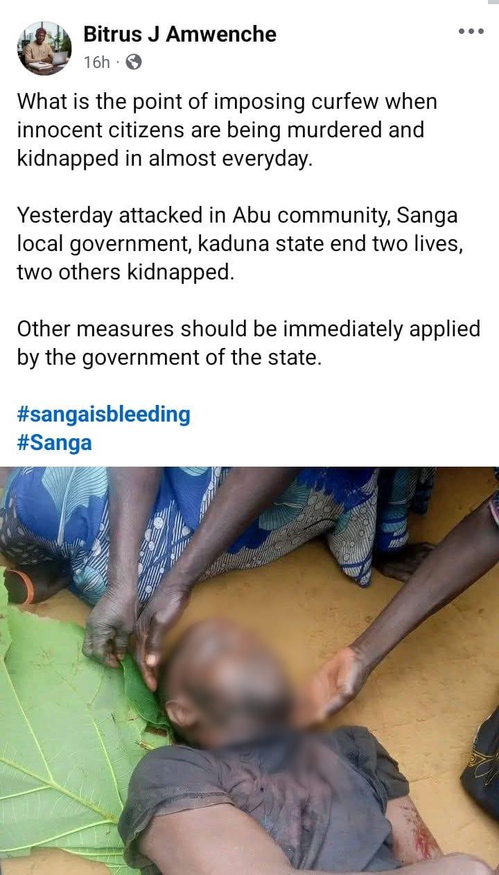 A view of a typical rural community in Kaduna State, where the abduction took place.