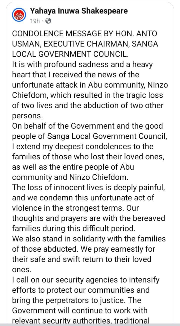 Military personnel patrolling a community affected by insecurity.