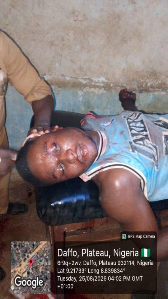 A suspected motorcycle thief, rescued by troops from an angry mob in Plateau State.