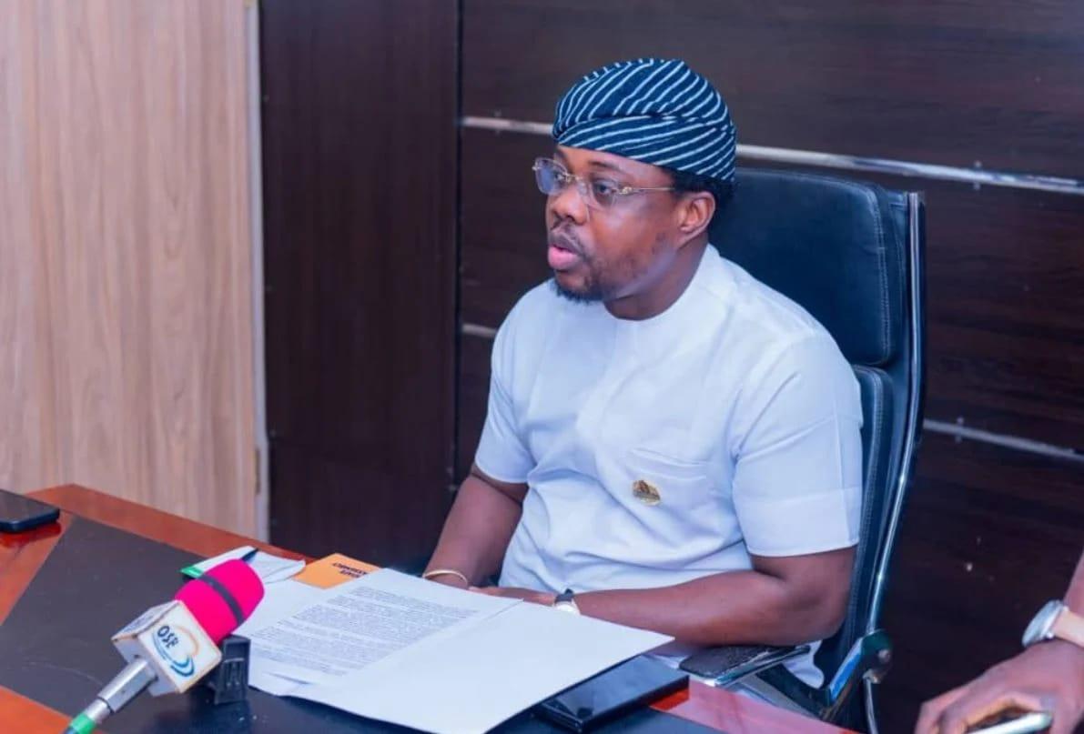 Osun State House of Assembly Speaker, Adewale Egbedun, who chairs the committee. (Credit: Osun State Government/X)