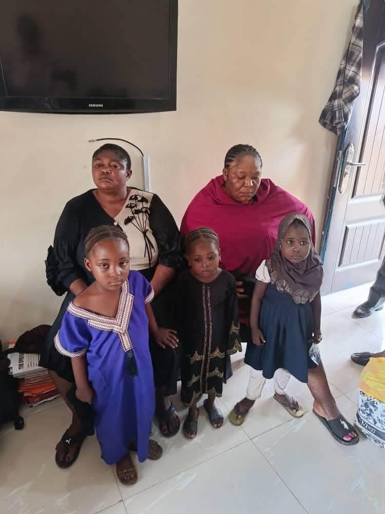 Three young girls rescued from alleged child traffickers in Taraba.