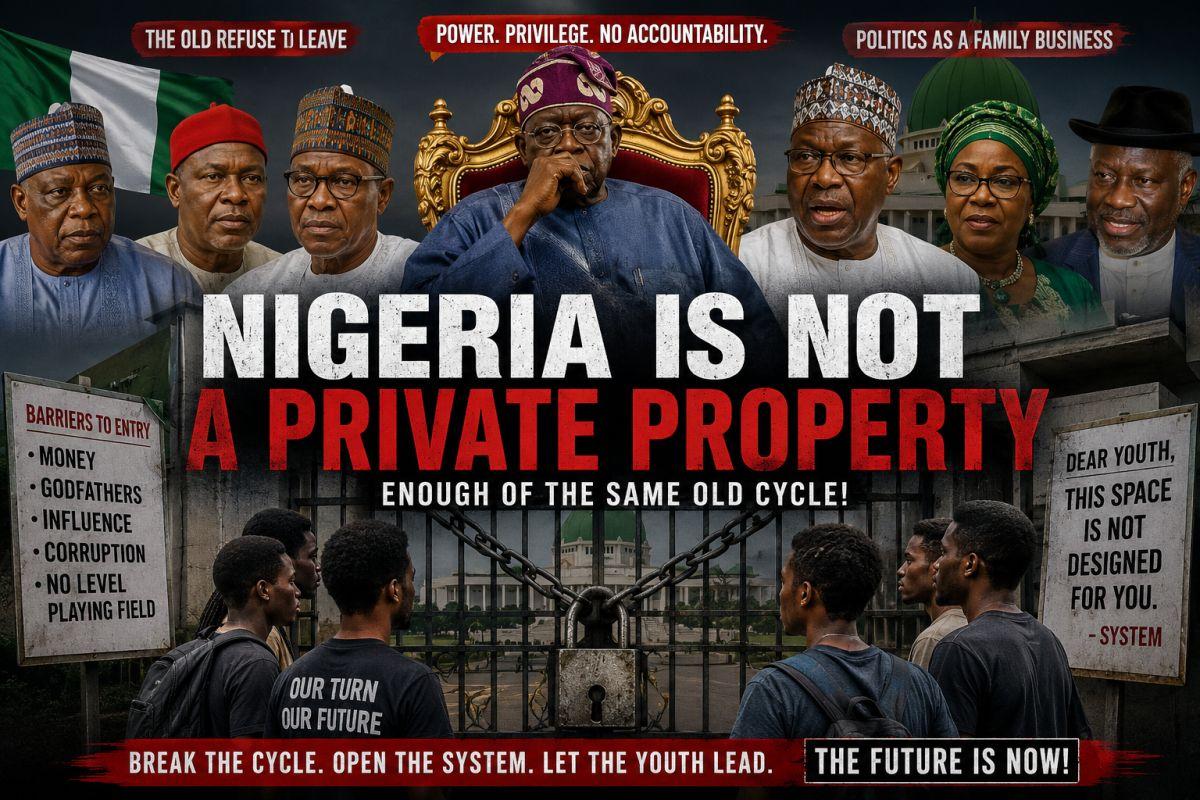 Why Nigeria’s Political Space Is Still a Closed Circle — And Why the Youth Are Being Shut Out