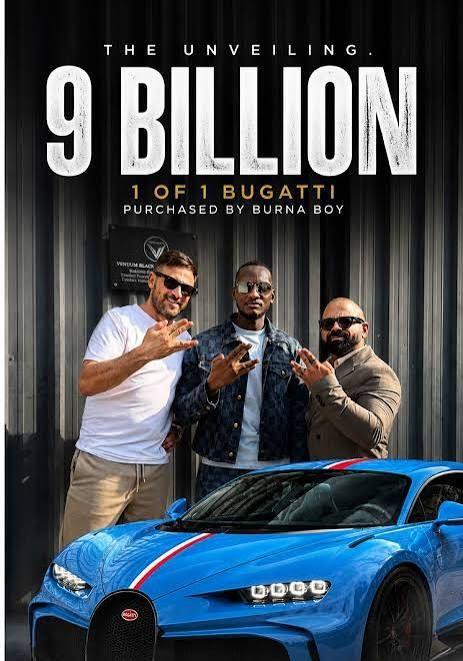 Burna Boy’s ₦9 Billion Bugatti: Luxury Flex or Road Nightmare?