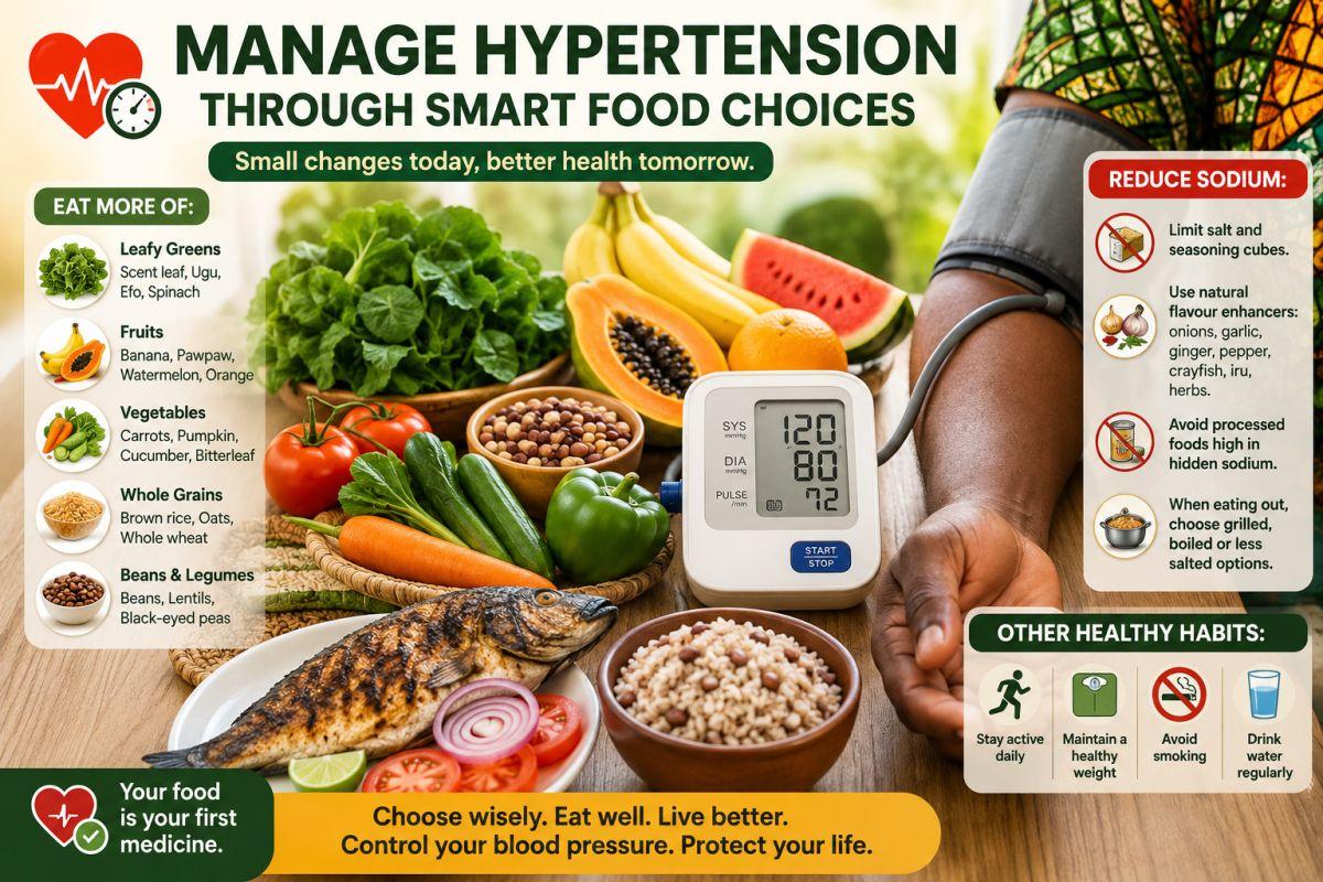 Managing hypertension: practical tips for the average Nigerian diet
