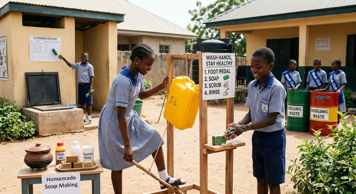 Boost Student Health: Low-Cost Hygiene for Nigerian Schools