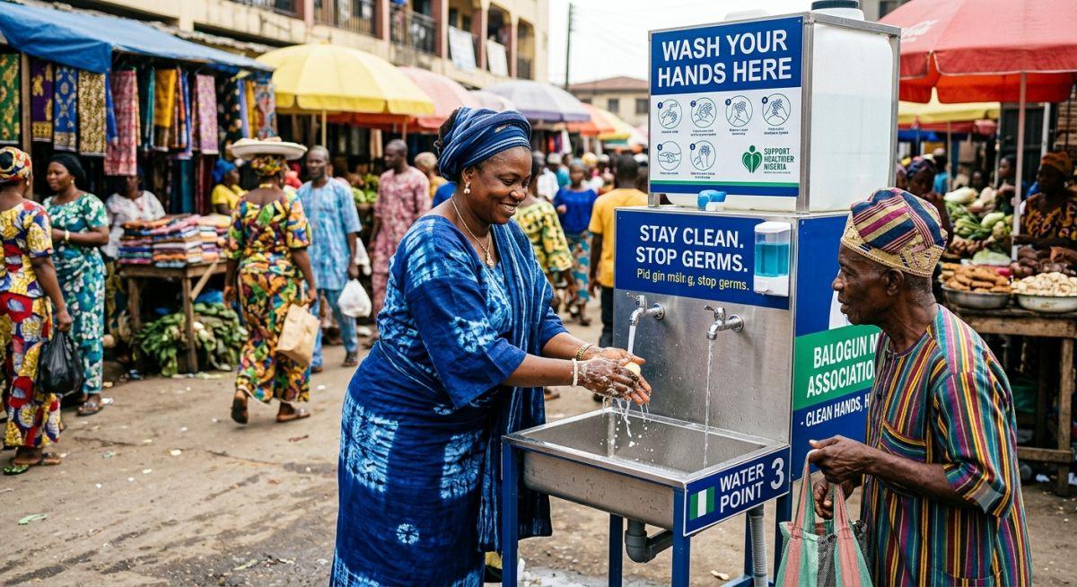 Why simple hand-cleaning stations in public places can cut diseases