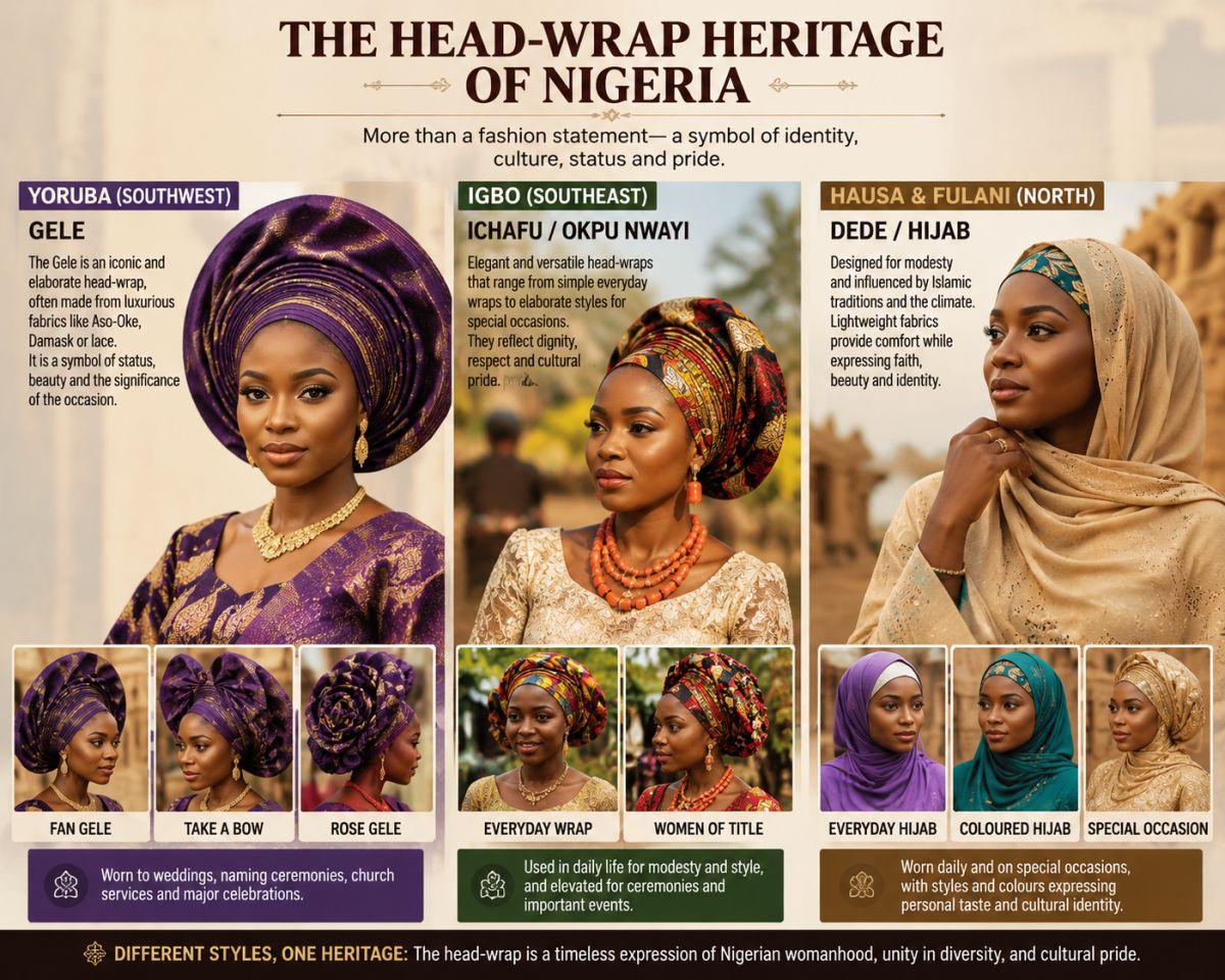 Unveiling the Power of Nigerian Headwraps: Culture, Status & Style
